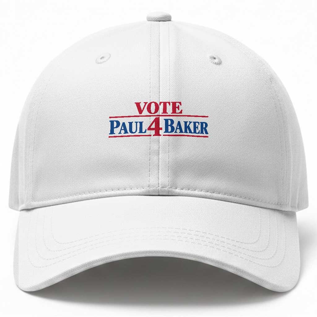 Paul Baker Support Baseball Cap Retro Patriotic