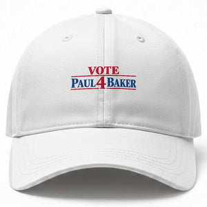 Paul Baker Support Baseball Cap Retro Patriotic