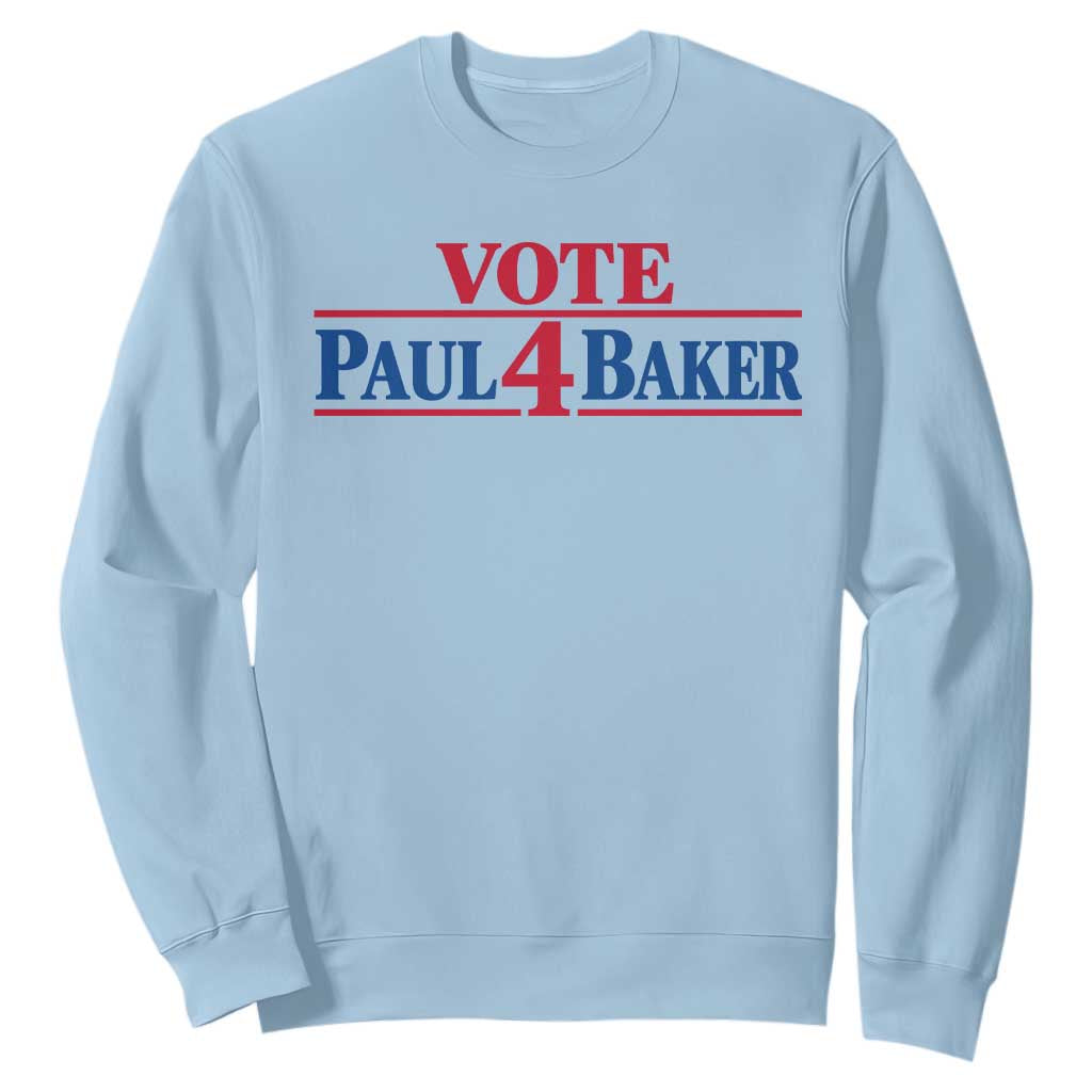 Paul Baker Support Sweatshirt Retro Patriotic