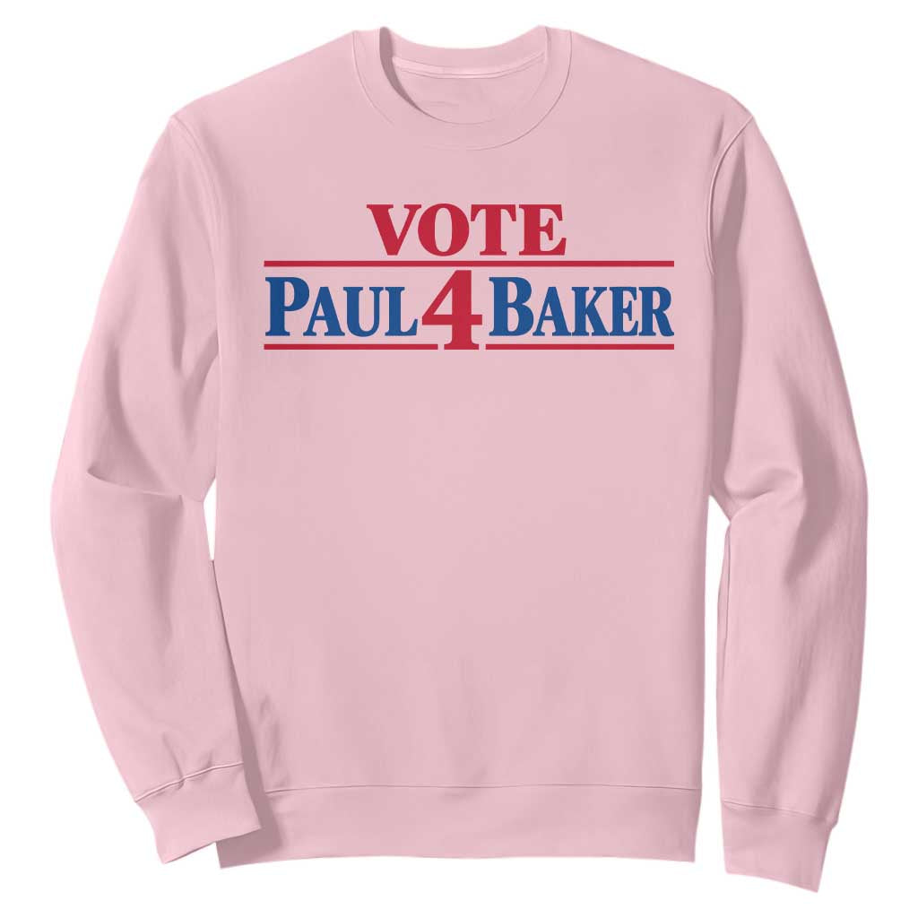 Paul Baker Support Sweatshirt Retro Patriotic