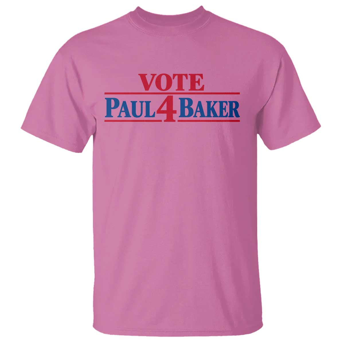 Paul Baker Support T Shirt Retro Patriotic