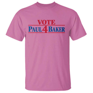 Paul Baker Support T Shirt Retro Patriotic