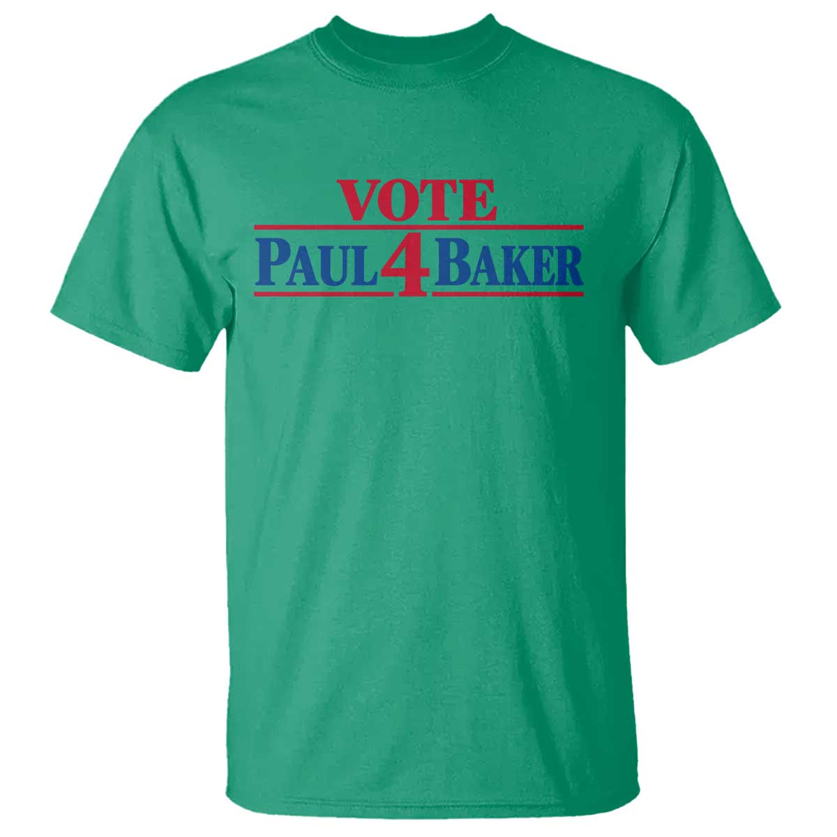 Paul Baker Support T Shirt Retro Patriotic