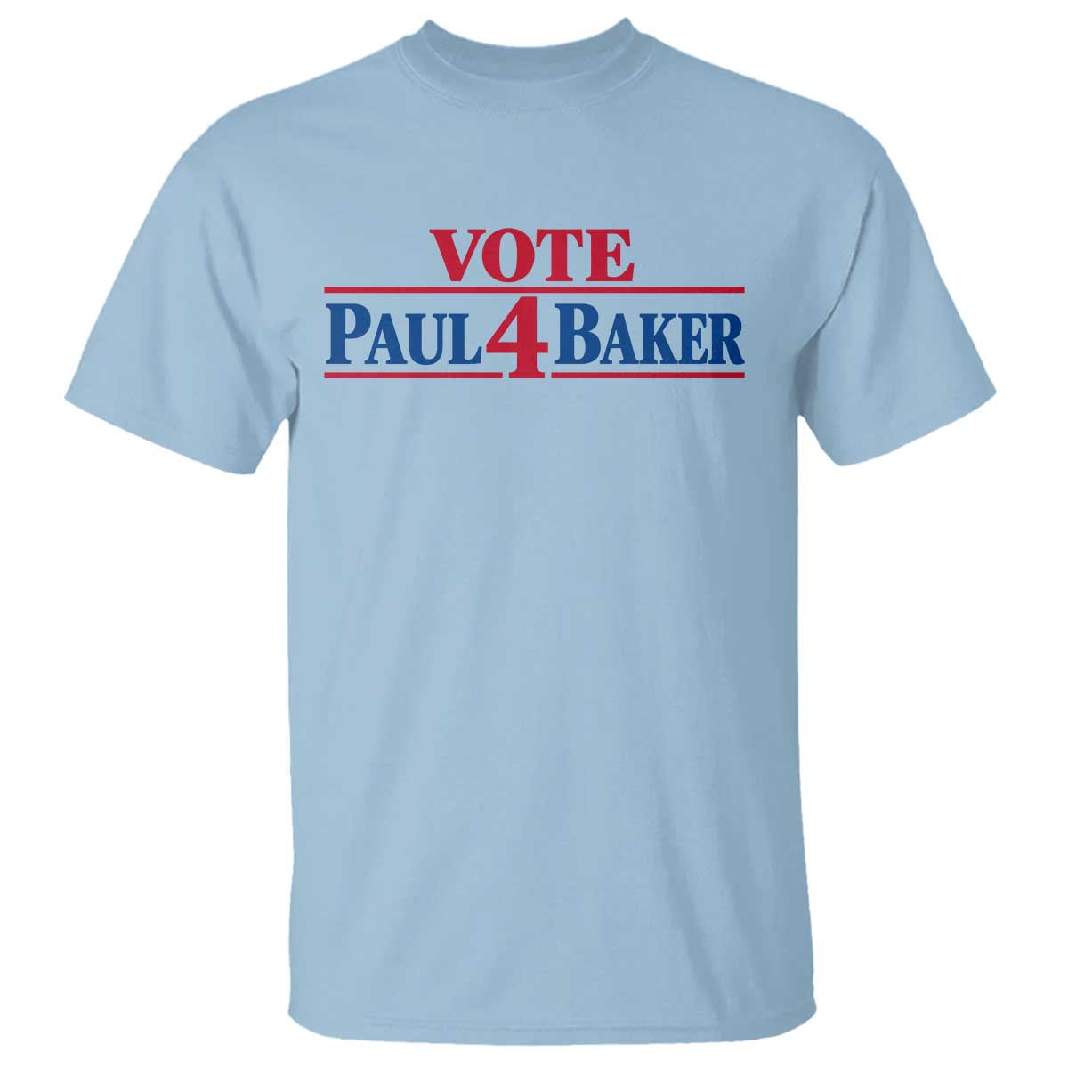 Paul Baker Support T Shirt Retro Patriotic