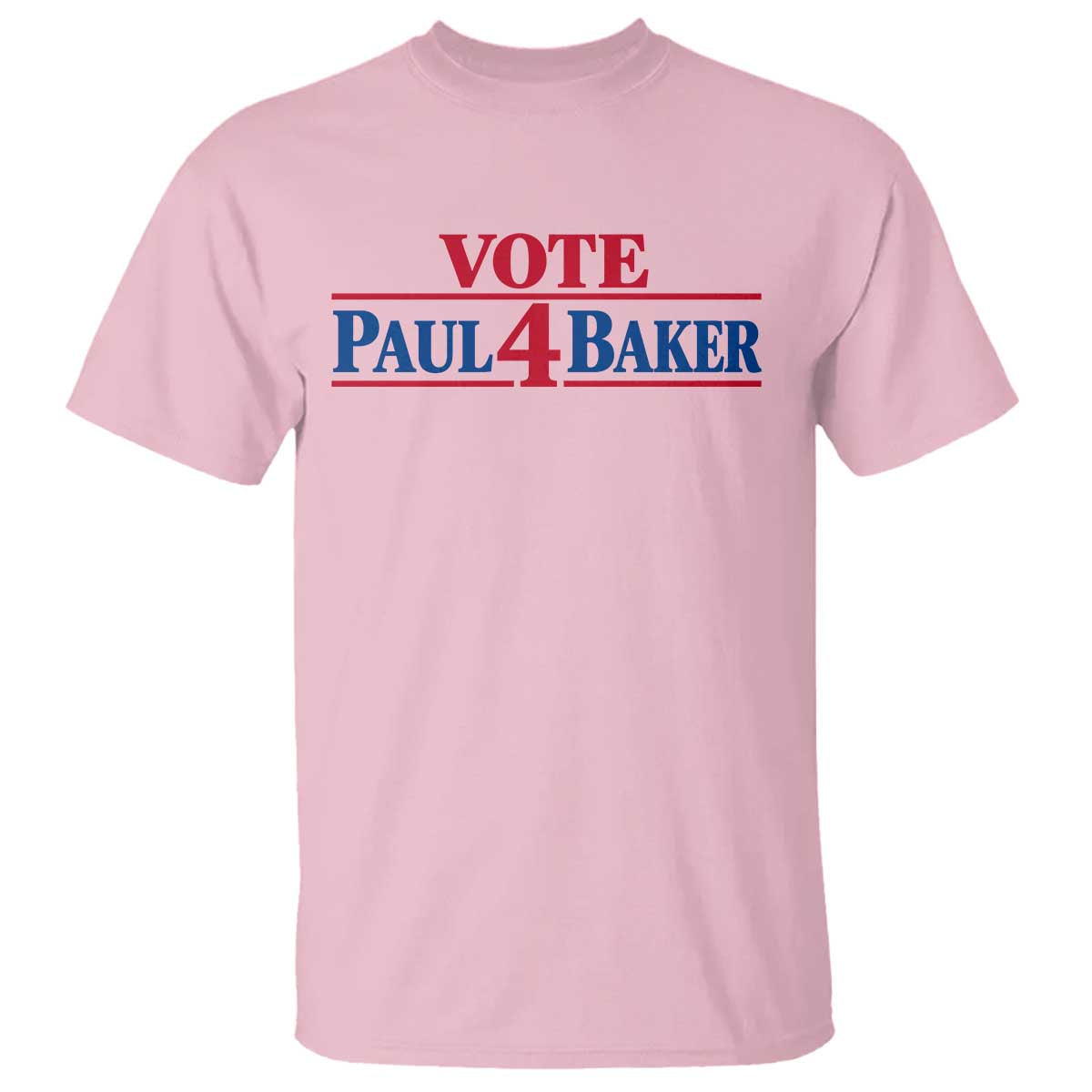 Paul Baker Support T Shirt Retro Patriotic