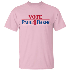 Paul Baker Support T Shirt Retro Patriotic