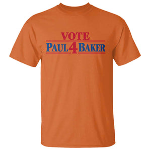 Paul Baker Support T Shirt Retro Patriotic