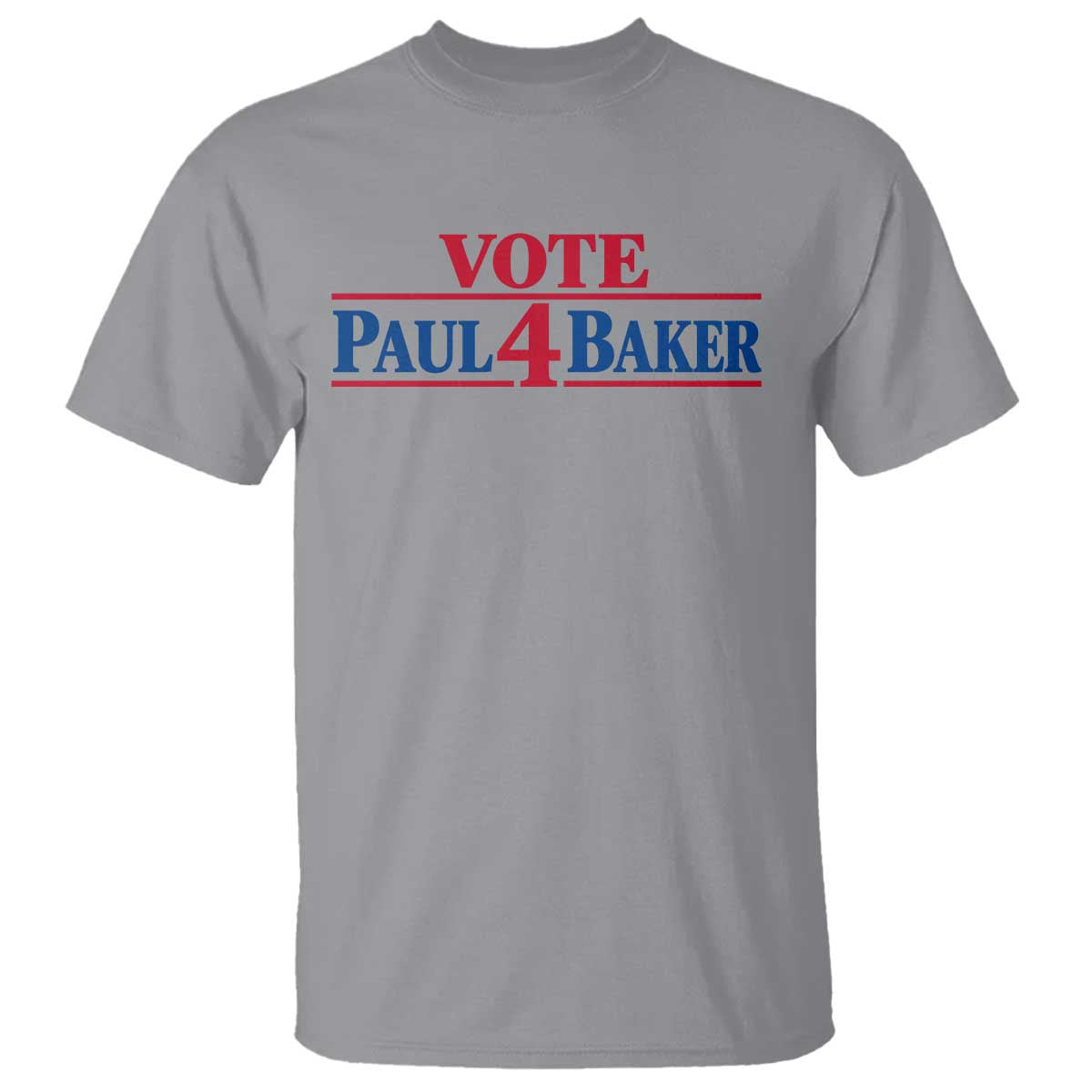 Paul Baker Support T Shirt Retro Patriotic