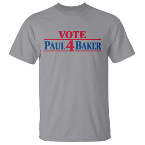 Paul Baker Support T Shirt Retro Patriotic