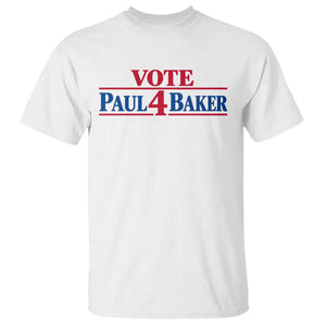 Paul Baker Support T Shirt Retro Patriotic