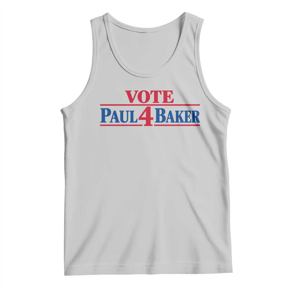 Paul Baker Support Tank Top Retro Patriotic