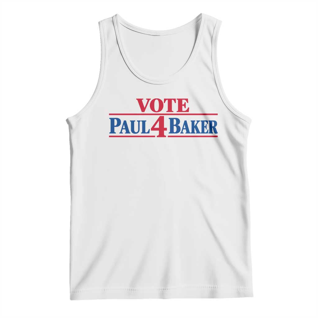 Paul Baker Support Tank Top Retro Patriotic