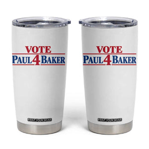 Paul Baker Support Tumbler Cup Retro Patriotic