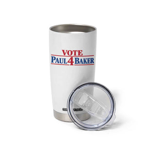 Paul Baker Support Tumbler Cup Retro Patriotic