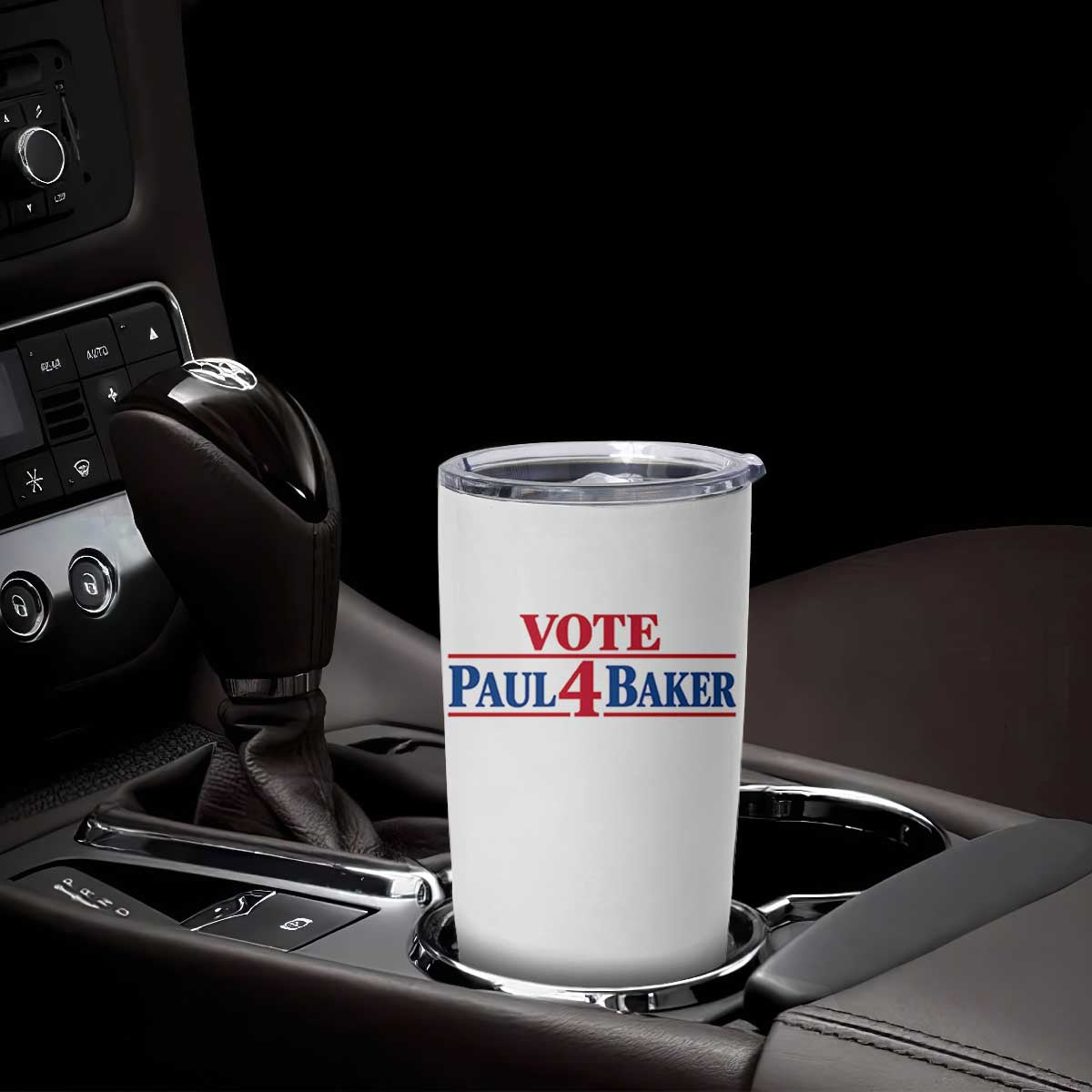 Paul Baker Support Tumbler Cup Retro Patriotic