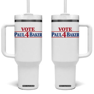 Paul Baker Support Tumbler With Handle Retro Patriotic