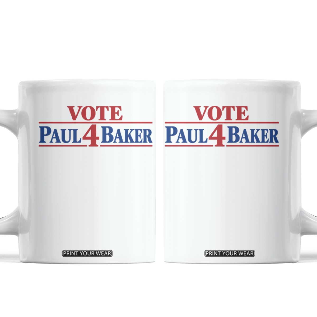 Paul Baker Support Coffee Mug Retro Patriotic