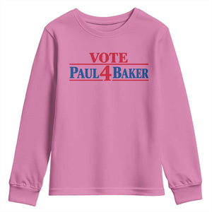 Paul Baker Support Youth Sweatshirt Retro Patriotic