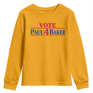Paul Baker Support Youth Sweatshirt Retro Patriotic
