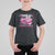 Tackle Football Breast Cancer Awareness T Shirt For Kid Pink Ribbon Boys Kid TS10 Black Print Your Wear