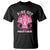 Tackle Football Breast Cancer Awareness T Shirt Pink Out Ribbon TS10 Black Print Your Wear