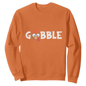 Funny Thanksgiving Turkey Sweatshirt Gobble Family Fall Autumn Season TS10 Orange Print Your Wear