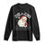 Christmas Santa Long Sleeve Shirt Big Nick Energy Vintage Holiday TS10 Black Print Your Wear