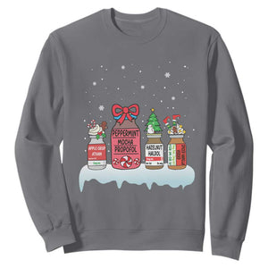 Nurse Christmas Sweatshirt Funny Nursing Nurse RN LPN NP Doctor Nicu TS10 Charcoal Print Your Wear