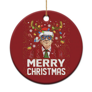 Funny Trump Christmas Ornament Merry Xmas Santa TS10 Print Your Wear