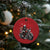 Girl Motorcycle Santa Christmas Ornament Lady Biker Merry Christmas TS10 Print Your Wear