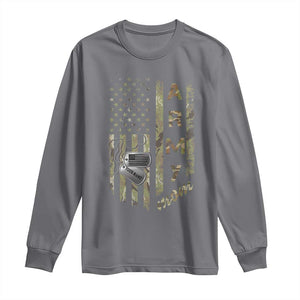 Personalized Vintage U.S. Army Mom Long Sleeve Shirt Custom Name Tag Proud Military Family Member Soldier Graduation TS10 Charcoal Print Your Wear