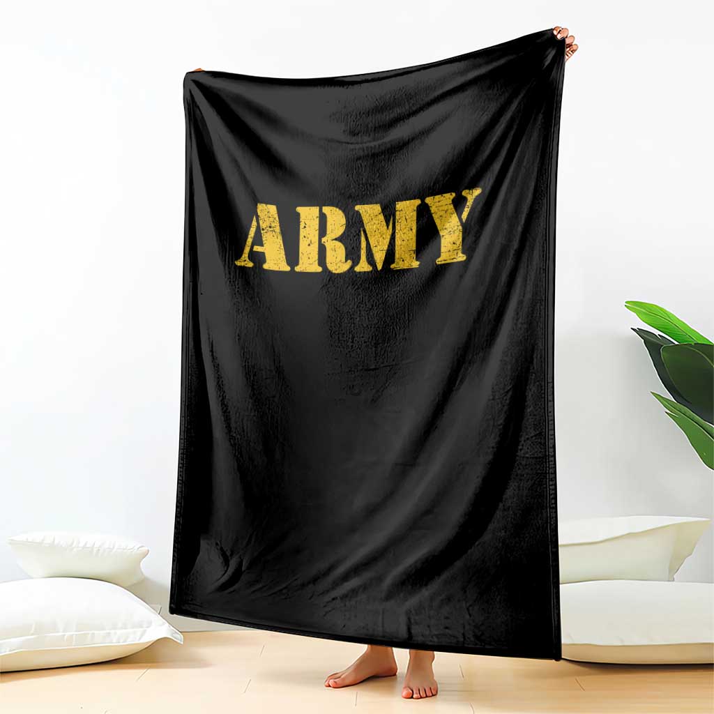 Army Throw Blanket Military Training PT Exercise Workout Gear Veterans Service TS10 Print Your Wear