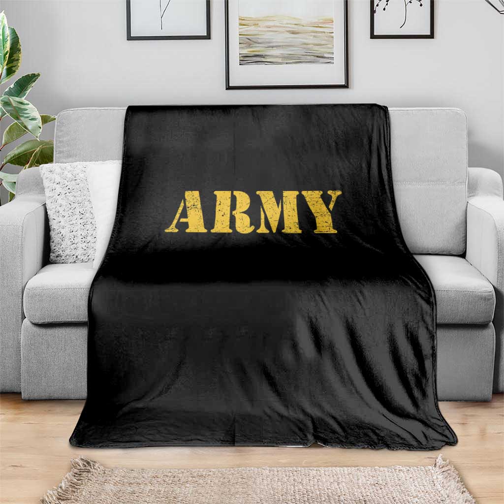 Army Throw Blanket Military Training PT Exercise Workout Gear Veterans Service TS10 Print Your Wear