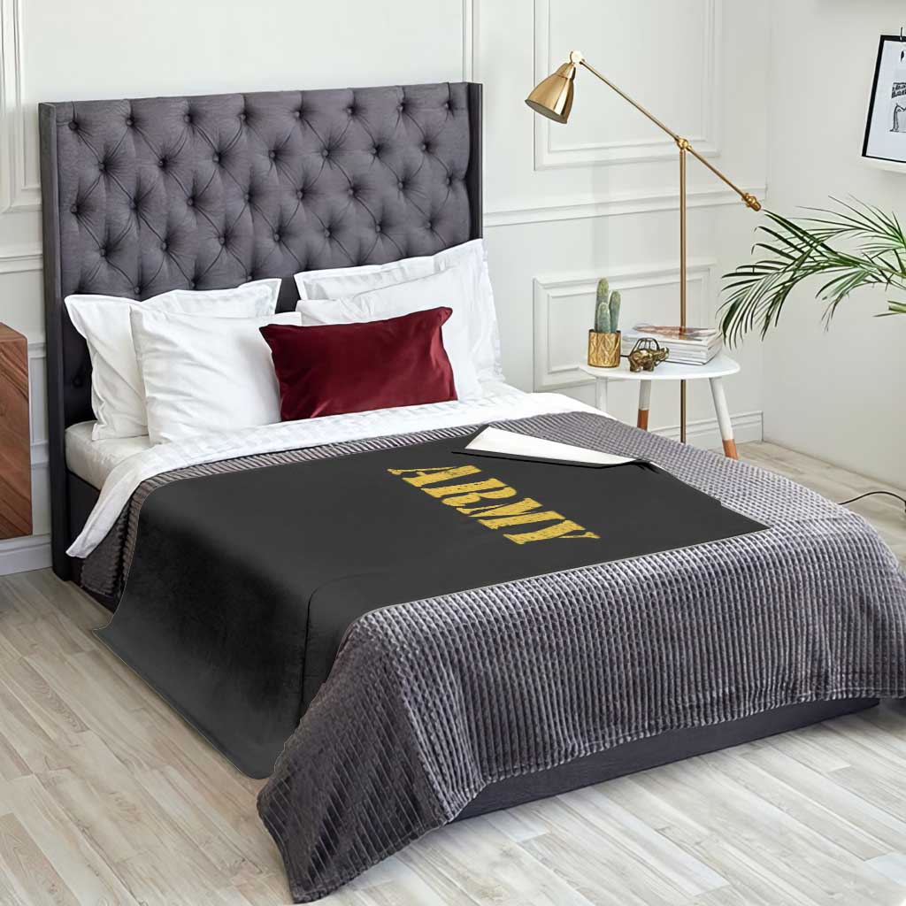 Army Throw Blanket Military Training PT Exercise Workout Gear Veterans Service TS10 Print Your Wear