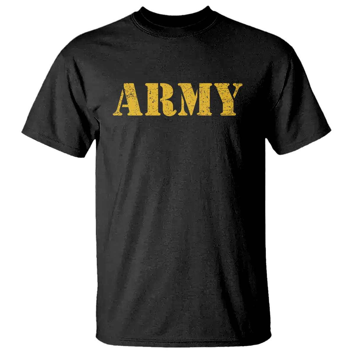 Army T Shirt Military Training PT Exercise Workout Gear Veterans Service TS10 Black Print Your Wear