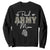 Personalized Army Family Sweatshirt Custom Name Tag Proud Army Mom Military Camo TS10 Black Print Your Wear