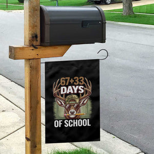 100 Days Of School Garden Flag Funny 67 Six Seven Meme Deer School TS10 Print Your Wear