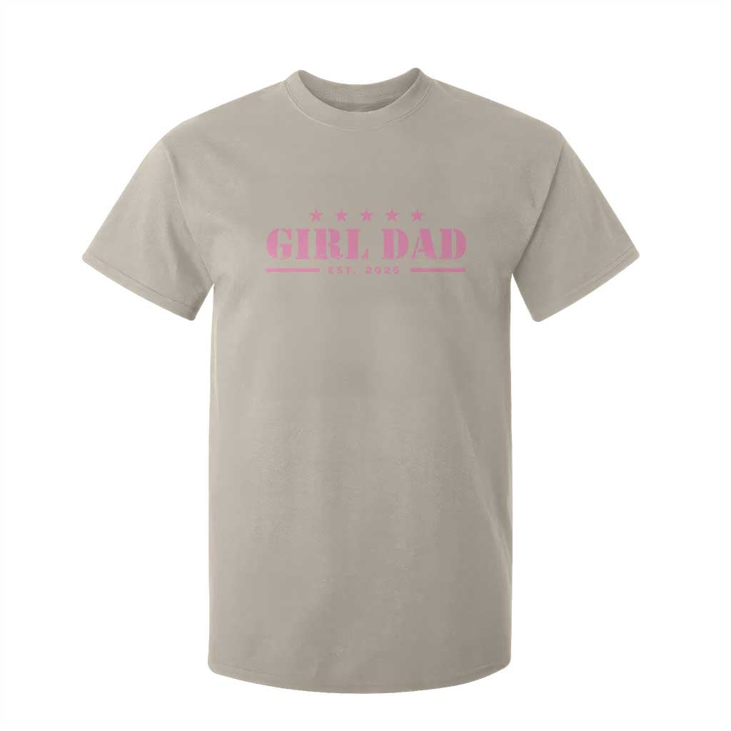 Girl Dad Est. 2025 T Shirt For Kid TS10 Sand Print Your Wear