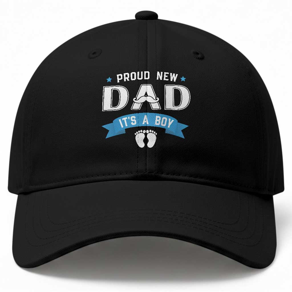 New Dad Its a Boy Baseball Cap Daddy Of Newborn Baby Boy Son First Father Day TS10 Print Your Wear