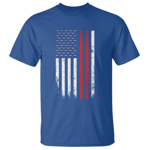 Patriotic Drummer T Shirt Percussionist Gift Drumming Drumsticks American Flag TS10 Royal Blue Print Your Wear