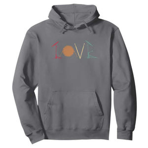 Retro Drummer Hoodie Drum Love Drums Drumline TS10 Charcoal Print Your Wear