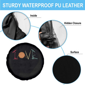 Retro Drummer Spare Tire Cover Drum Love Drums Drumline TS10 Print Your Wear