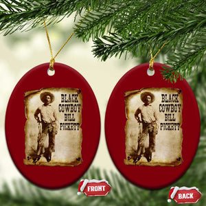 Black Cowboy Bill Pickett Ceramic Ornament African American Cowboys Black History TS10 Print Your Wear