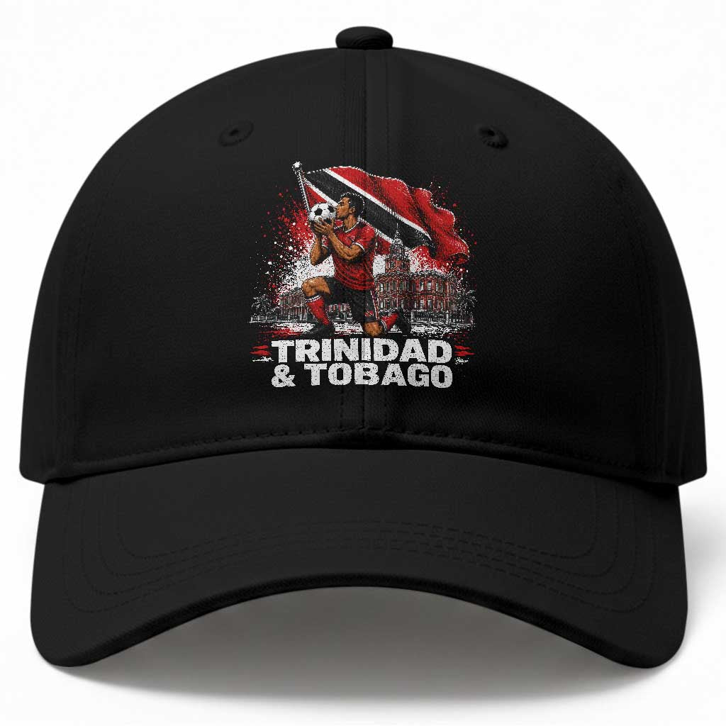 Trinidad and Tobago Soccer Baseball Cap Patriotic Football Fan Caribbean Pride Gift TS10 Print Your Wear