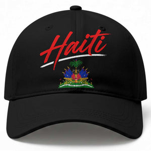 Retro Haiti Baseball Cap Haitian Gift Ayiti Roots TS10 Print Your Wear