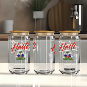 Retro Haiti Glass Can Haitian Gift Ayiti Roots TS10 Print Your Wear