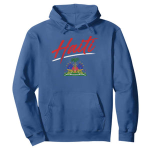 Retro Haiti Hoodie Haitian Gift Ayiti Roots TS10 Royal Blue Print Your Wear