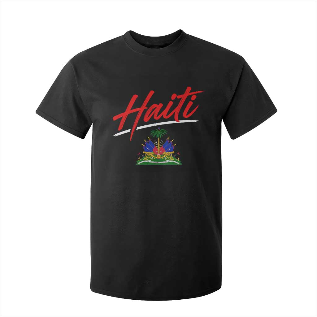 Retro Haiti T Shirt For Kid Haitian Gift Ayiti Roots TS10 Black Print Your Wear