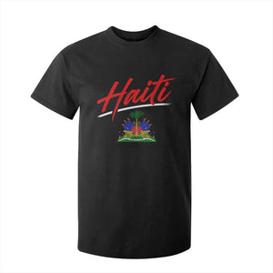 Retro Haiti T Shirt For Kid Haitian Gift Ayiti Roots TS10 Black Print Your Wear