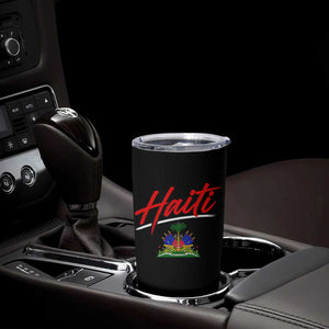 Retro Haiti Tumbler Cup Haitian Gift Ayiti Roots TS10 Print Your Wear